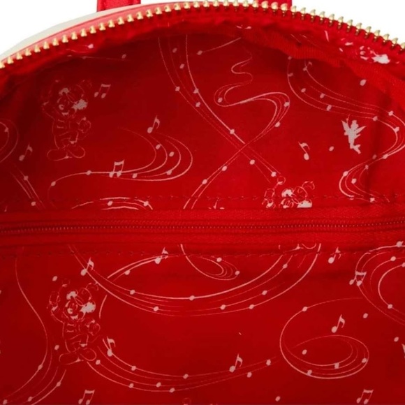 Disney 100 Years of Music Mickey Mouse Loungefly Mini Backpack-NWT - Picture 5 of 7